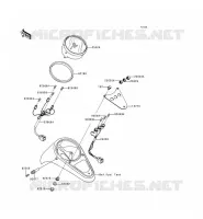 COMPTEURS pour Kawasaki VN1500 CLASSIC TOURER 1998