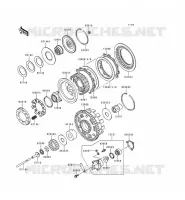 EMBRAYAGE pour Kawasaki VN1500 CLASSIC TOURER 1998