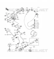 POMPE A HUILE pour Kawasaki VN1500 CLASSIC TOURER 1998