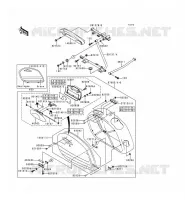 SACOCHES pour Kawasaki VN1500 CLASSIC TOURER 1998