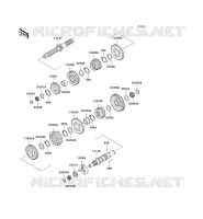 TRANSMISSION pour Kawasaki VN1500 DRIFTER 1999