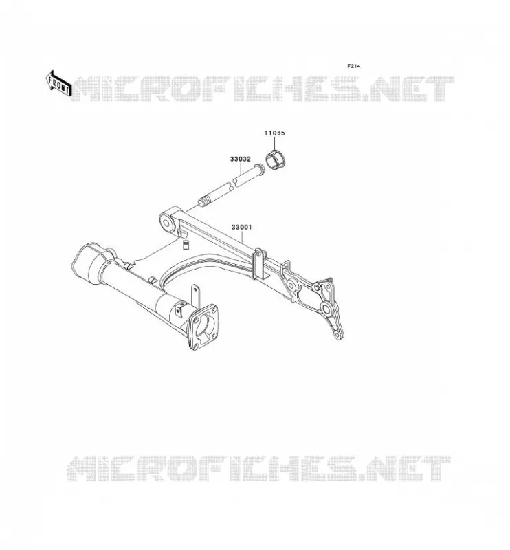 BRAS OSCILLANT Kawasaki MOTOS 1500 2000 VN1500 DRIFTER  VN1500-J2