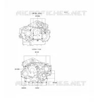 BOULON CARTER MOTEUR pour Kawasaki VN1500 DRIFTER 2002