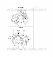 BOULON CARTER MOTEUR pour Kawasaki VN1500 DRIFTER 2005