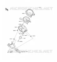 COMPTEURS pour Kawasaki VN1600 CLASSIC 2003
