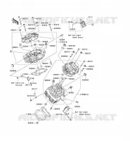 CULASSE pour Kawasaki VN1600 CLASSIC 2003