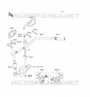 GUIDON pour Kawasaki VN1600 CLASSIC 2003