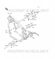 SUPPORT MOTEUR pour Kawasaki VN1600 CLASSIC 2003