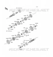 TRANSMISSION pour Kawasaki VN1600 CLASSIC 2003