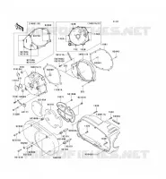 CARTER MOTEUR GAUCHE pour Kawasaki VN1600 CLASSIC 2003
