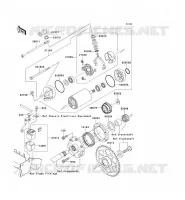 D&Eacute;MARREUR pour Kawasaki VN1600 CLASSIC 2003
