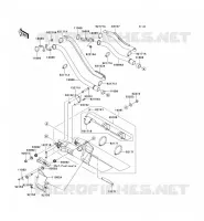 &Eacute;CHAPPEMENT( JKBVNKA1 4A010963) pour Kawasaki VN1600 CLASSIC 2003