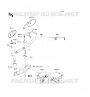 GUIDON pour Kawasaki VN1600 CLASSIC 2003