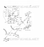 MAITRE CYLINDRE AV pour Kawasaki VN1600 CLASSIC 2003