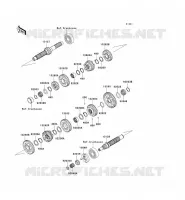 TRANSMISSION pour Kawasaki VN1600 CLASSIC 2003