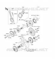 VILEBREQUIN pour Kawasaki VN1600 CLASSIC 2003