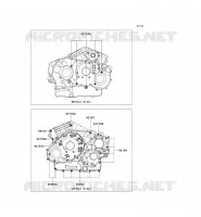 BOULON CARTER MOTEUR pour Kawasaki VN1600 CLASSIC 2003