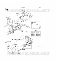CACHE LAT&Eacute;RAL pour Kawasaki VN1600 CLASSIC 2003