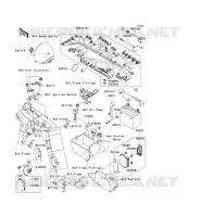 CHASSIS EQUIPMENT ELECTRIQUE pour Kawasaki VN1600 CLASSIC 2003