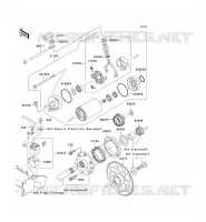 D&Eacute;MARREUR pour Kawasaki VN1600 CLASSIC 2003
