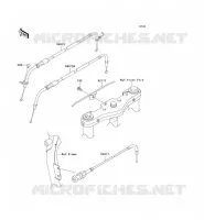 CABLES pour Kawasaki VN1600 CLASSIC TOURER 2006