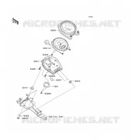 COMPTEURS pour Kawasaki VN1600 CLASSIC TOURER 2006
