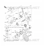 D&Eacute;MARREUR pour Kawasaki VN1600 CLASSIC TOURER 2006