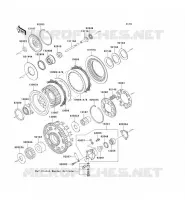 EMBRAYAGE pour Kawasaki VN1600 CLASSIC TOURER 2006