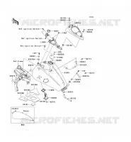 RESERVOIR CARBURANT pour Kawasaki VN1600 CLASSIC TOURER 2006
