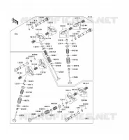 SOUPAPE pour Kawasaki VN1600 CLASSIC TOURER 2006