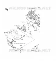TUYAU D'EAU pour Kawasaki VN1700 VOYAGER 2014