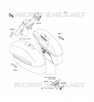 CATADIOPTRES pour Kawasaki VN1700 VOYAGER ABS 2010