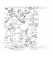 CHASSIS EQUIPMENT ELECTRIQUE pour Kawasaki VN1700 VOYAGER ABS 2010