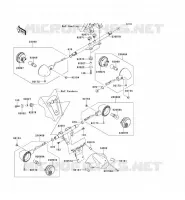 CLIGNOTANTS pour Kawasaki VN1700 VOYAGER ABS 2010