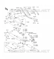 &Eacute;CHAPPEMENT pour Kawasaki VN1700 VOYAGER ABS 2010