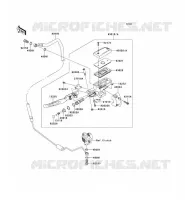 EMBRAYAGE MAITRE CYLINDRE pour Kawasaki VN1700 VOYAGER ABS 2010