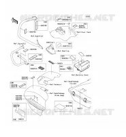 LABEL pour Kawasaki VN1700 VOYAGER ABS 2010