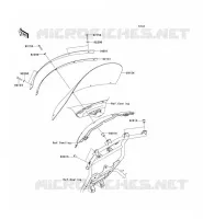 PARE BRISE pour Kawasaki VN1700 VOYAGER ABS 2010