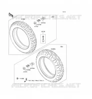 PNEUS pour Kawasaki VN1700 VOYAGER ABS 2010
