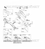 RESERVOIR CARBURANT pour Kawasaki VN1700 VOYAGER ABS 2010