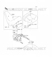 SELLE pour Kawasaki VN1700 VOYAGER ABS 2010