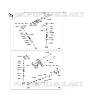 SOUPAPE pour Kawasaki VN1700 VOYAGER ABS 2010