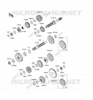TRANSMISSION pour Kawasaki VN1700 VOYAGER ABS 2010