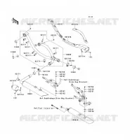&Eacute;CHAPPEMENT pour Kawasaki VN1700 CLASSIC TOURER 2009