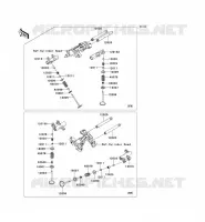 SOUPAPE pour Kawasaki VN1700 CLASSIC TOURER 2009