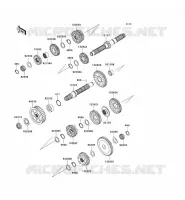 TRANSMISSION pour Kawasaki VN1700 CLASSIC TOURER 2009