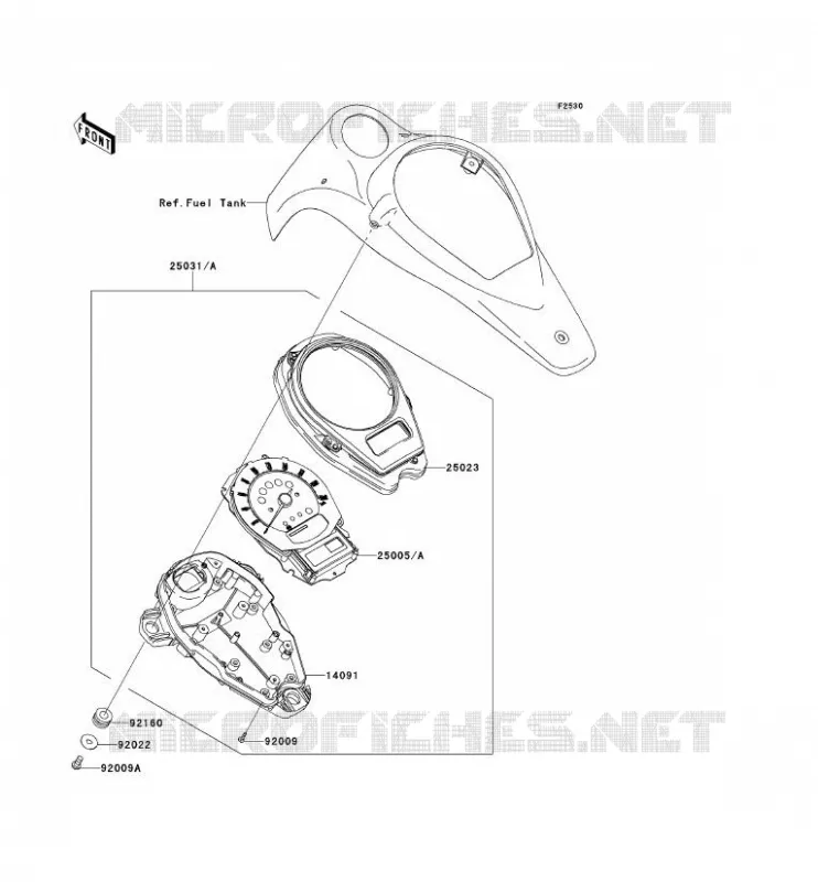COMPTEURS Kawasaki MOTOS 1700 2013 VN1700 CLASSIC ABS  VN1700FDF