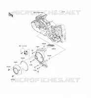 CARTER DE CHAINE pour Kawasaki VN1700 VAQUERO 2012