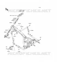 CH&Acirc;SSIS pour Kawasaki VN1700 VAQUERO 2012