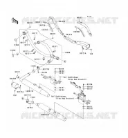 &Eacute;CHAPPEMENT pour Kawasaki VN1700 VAQUERO 2012